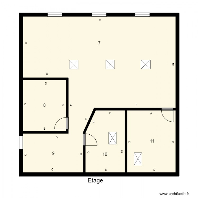 174255 PRINS Plomb. Plan de 0 pièce et 0 m2