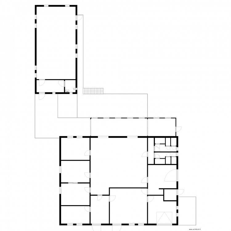 Salle de sport. Plan de 0 pièce et 0 m2