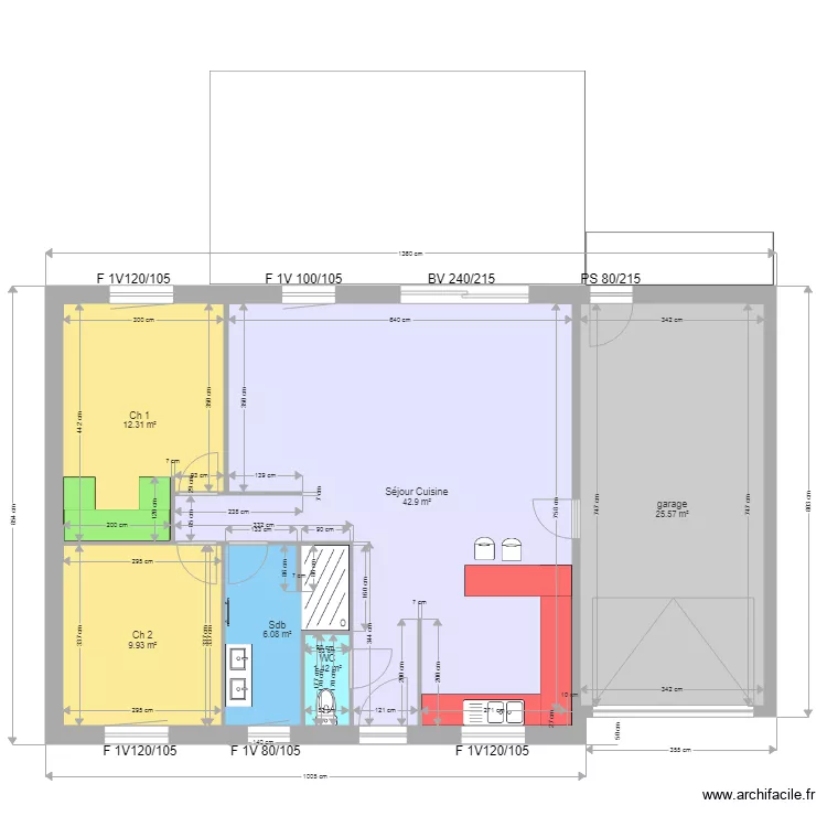 KACZOR. Plan de 