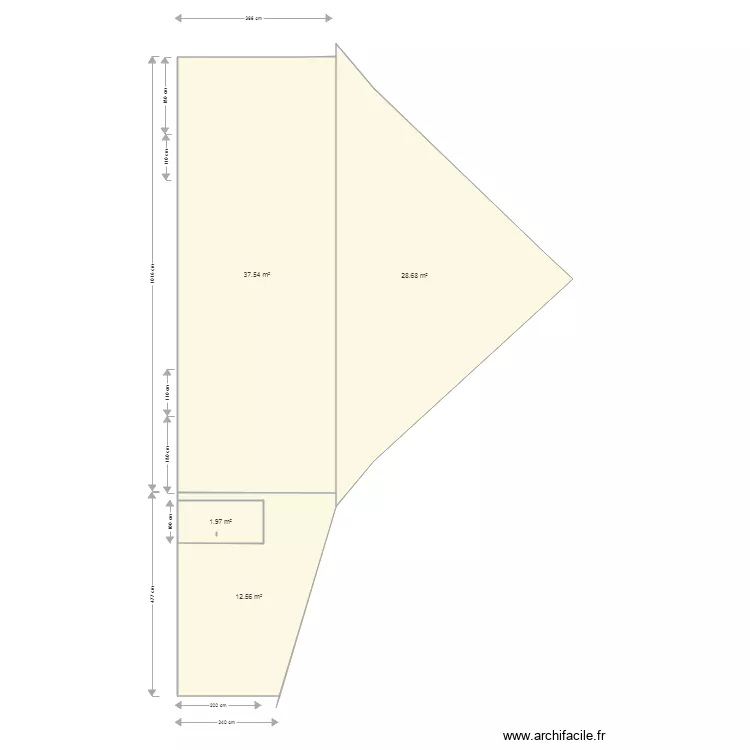 Projet Façade Sud 2. Plan de Projet Façade Sud 2. Plan de