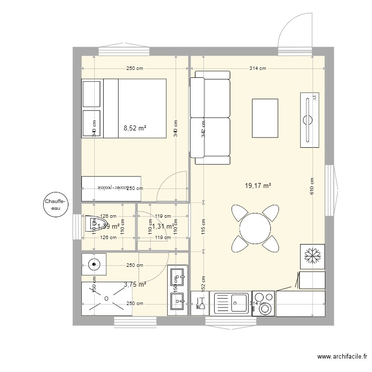 extension étage bis. Plan de 0 pièce et 0 m2