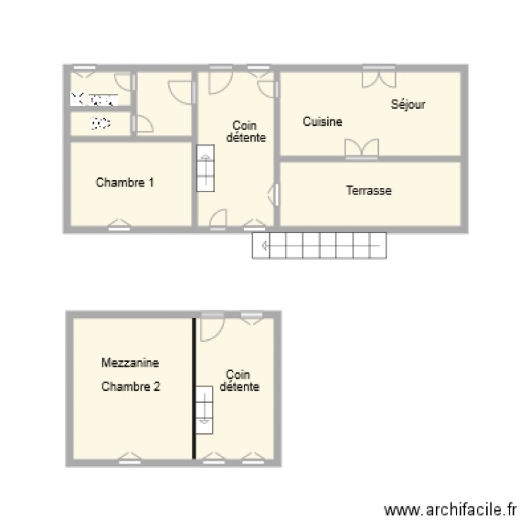 plan 1125 David . Plan de 0 pièce et 0 m2