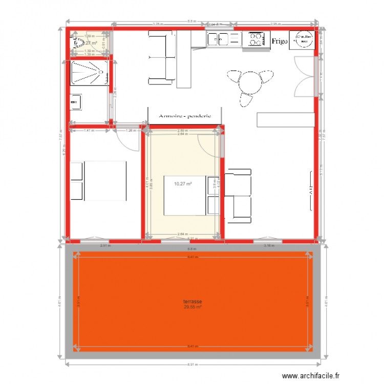 moreau safti R1. Plan de 0 pièce et 0 m2