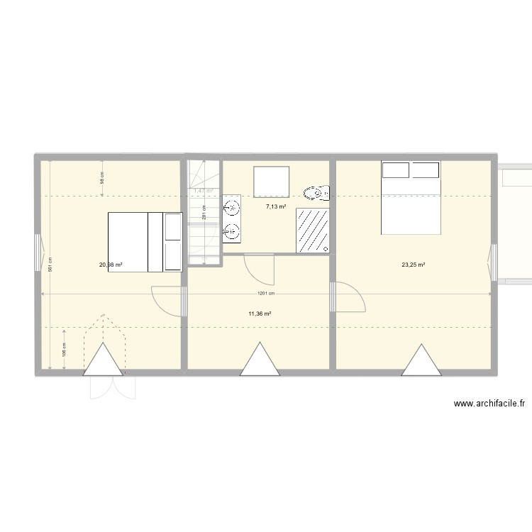 Habitation Moulin esclier 1/4. Plan de 0 pièce et 0 m2