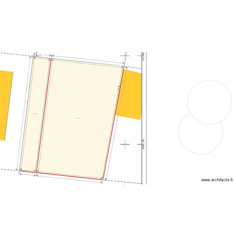 duval bis. Plan de 0 pièce et 0 m2