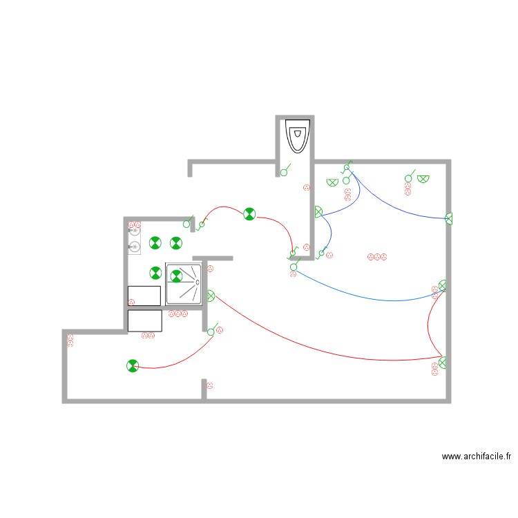 jou. Plan de 0 pièce et 0 m2