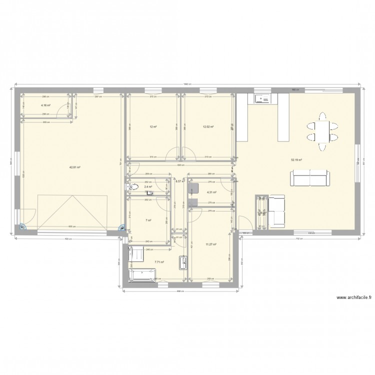 ledouble2. Plan de 0 pièce et 0 m2