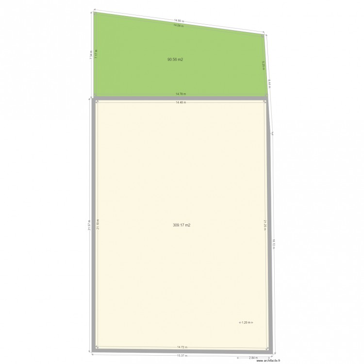 scld ssol 1. Plan de 0 pièce et 0 m2