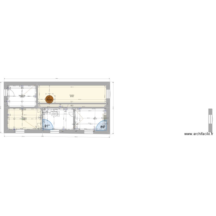 1et  modifier. Plan de 0 pièce et 0 m2