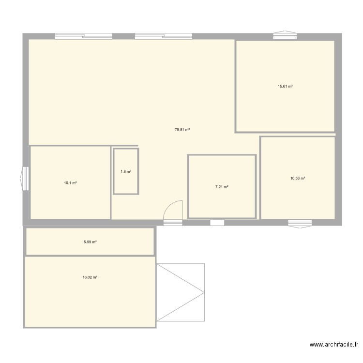 maison la foret. Plan de 0 pièce et 0 m2