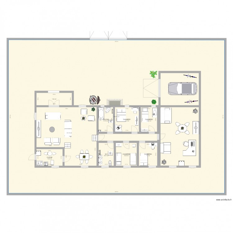 maison plan 1. Plan de 0 pièce et 0 m2
