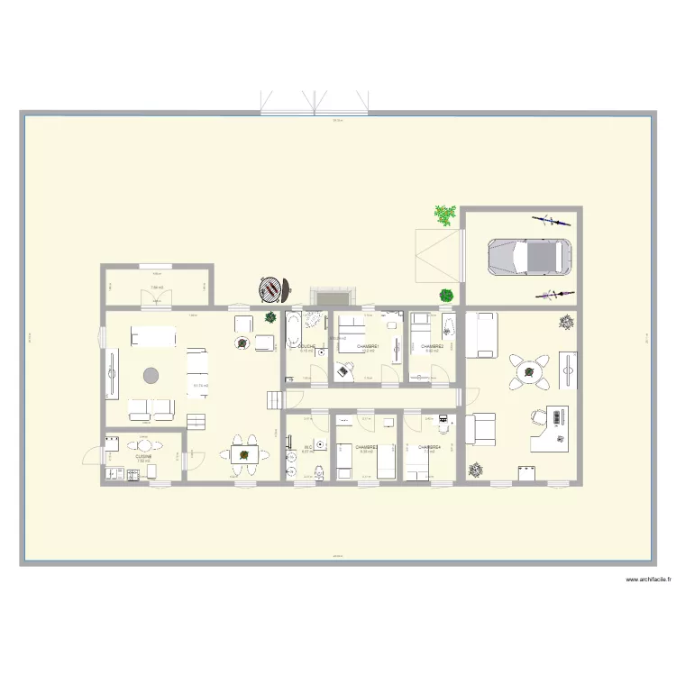 maison plan 1. Plan de 