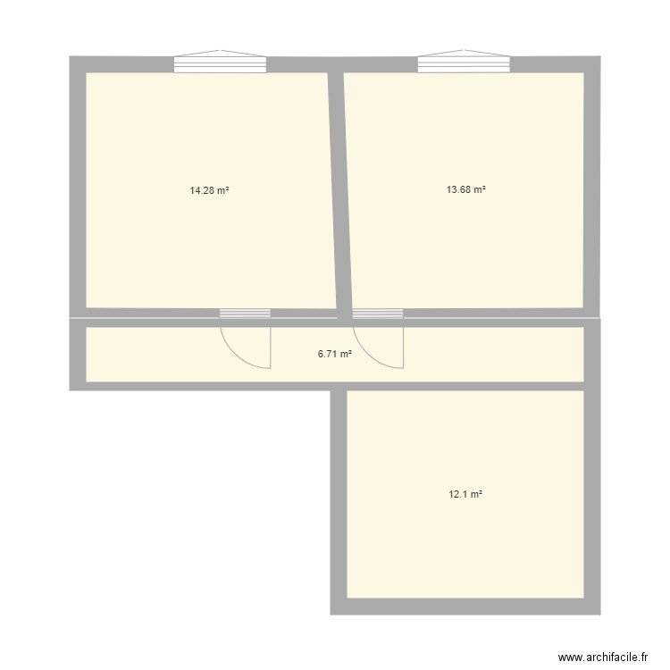 suite parentale. Plan de 0 pièce et 0 m2