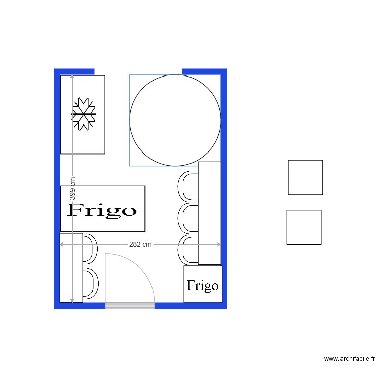 sotto casa. Plan de 0 pièce et 0 m2