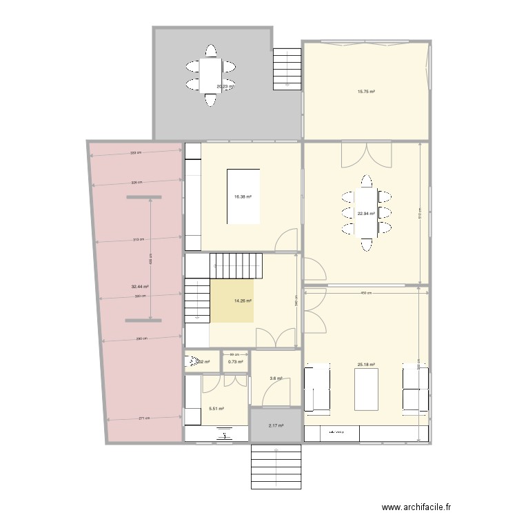 Raquette rez V4. Plan de 0 pièce et 0 m2