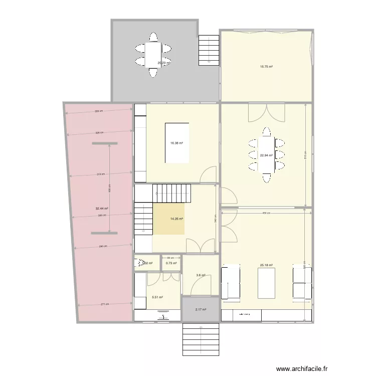 Raquette rez V4. Plan de 0 pièce et 0 m2