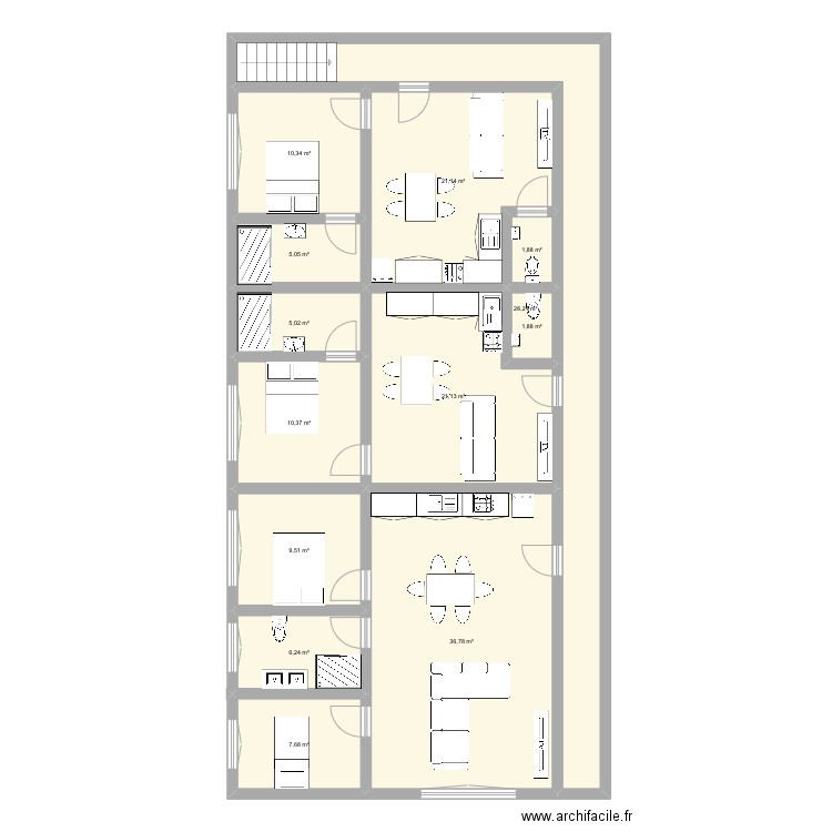 Canudos. Plan de 0 pièce et 0 m2