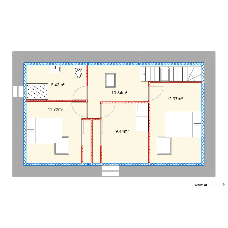 SCHWENCK Etage Nouveau. Plan de 0 pièce et 0 m2
