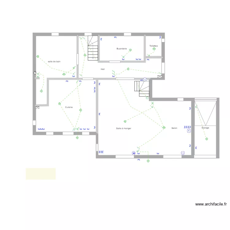Plan rez de chaussee V2. Plan de 