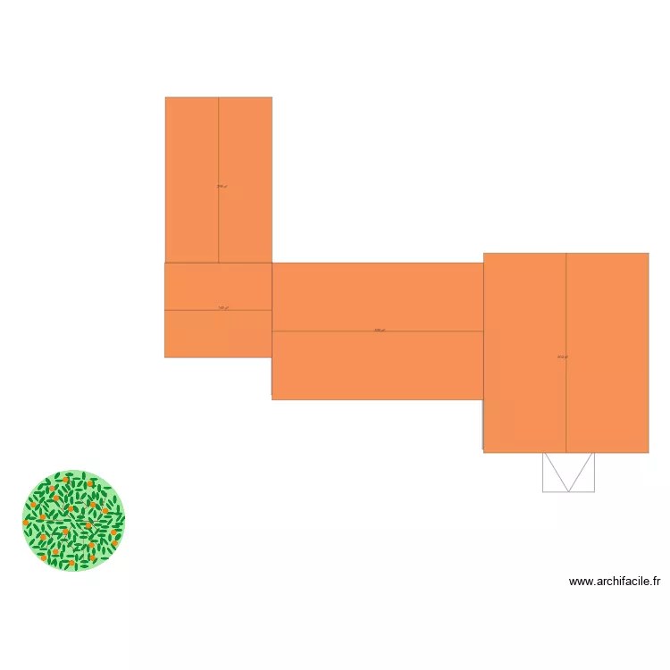 Maison Matt. Plan de 