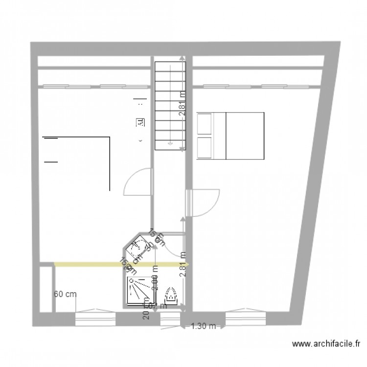 FRENCLENS COMBLES V2. Plan de 0 pièce et 0 m2