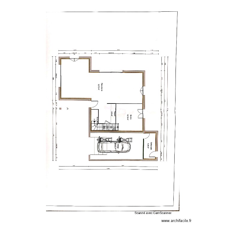 OYEU RDC. Plan de 0 pièce et 0 m2