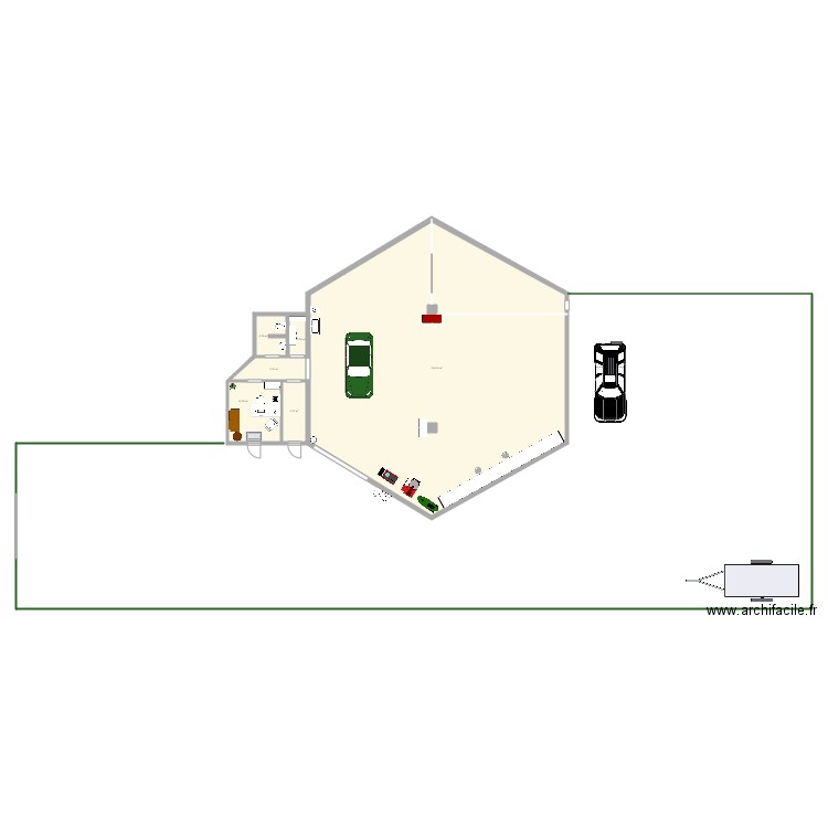 Local LMD. Plan de 0 pièce et 0 m2