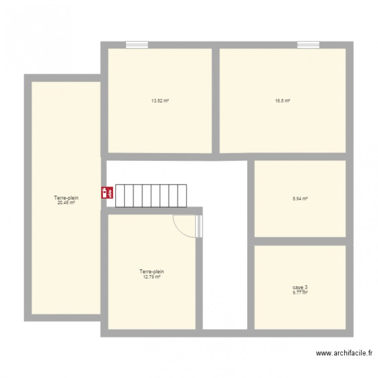 sous sol 2. Plan de 0 pièce et 0 m2