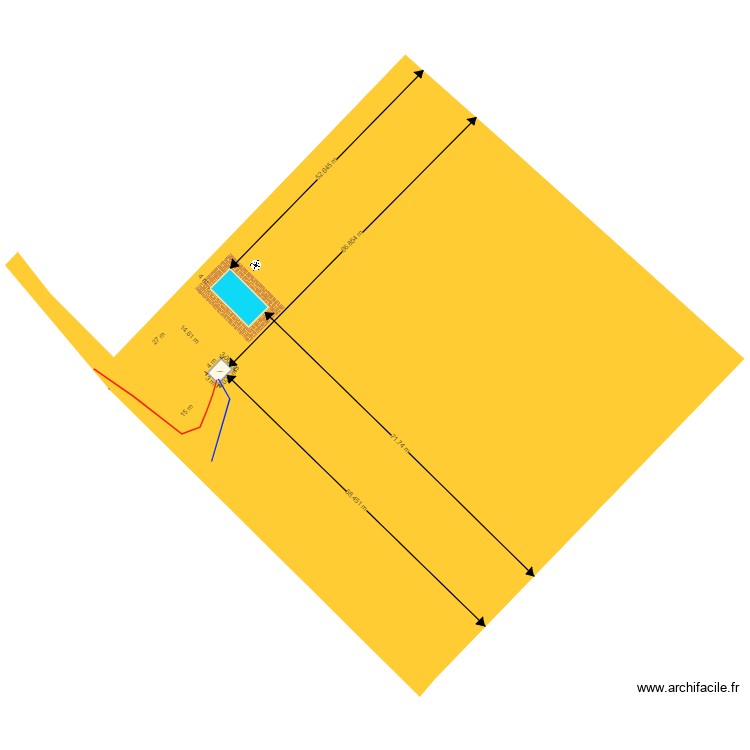 Piscine Letellier. Plan de 0 pièce et 0 m2