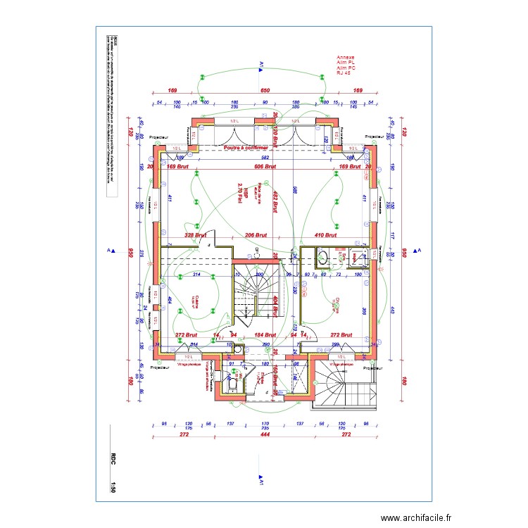 Schmutz RDC. Plan de 0 pièce et 0 m2