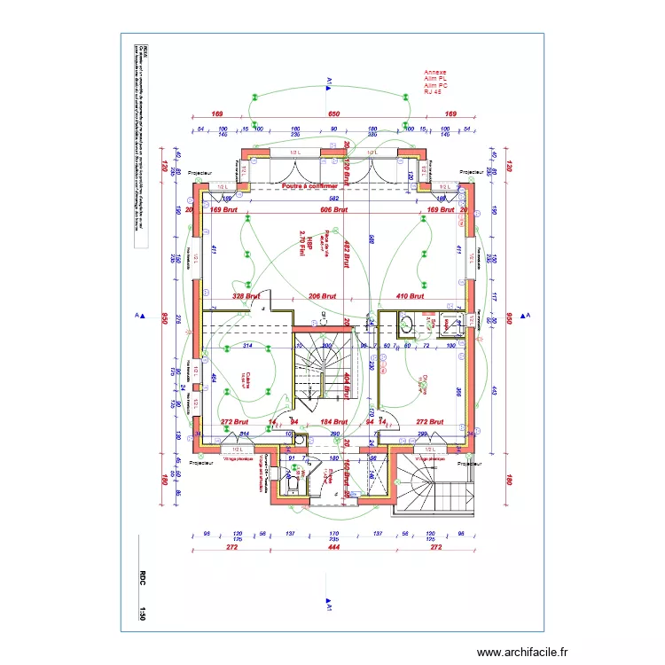 Schmutz RDC. Plan de Schmutz RDC. Plan de