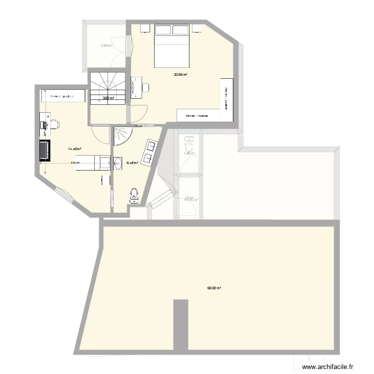 etageprojet. Plan de 