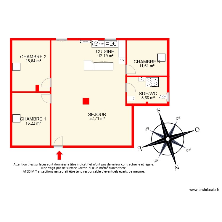 bi 7227. Plan de 0 pièce et 0 m2