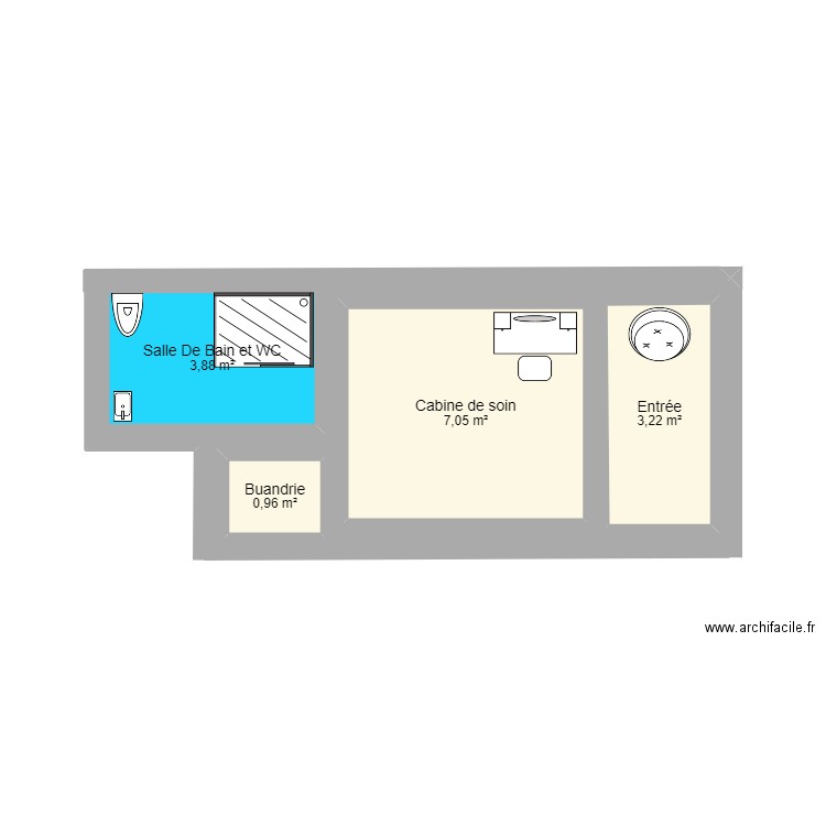 Projet Anne. Plan de 0 pièce et 0 m2