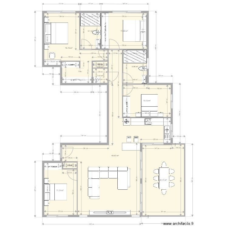 F4E. Plan de 0 pièce et 0 m2