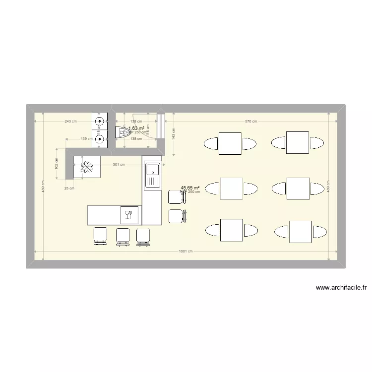 Chinringuito. Plan de 