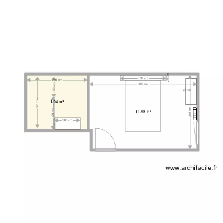 Marie LEPAGE Suite parentale. Plan de Marie LEPAGE Suite parentale. Plan de