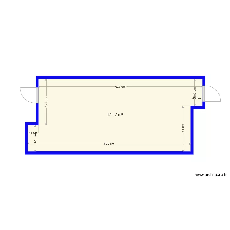 CABINET MED JOSSELIN. Plan de 