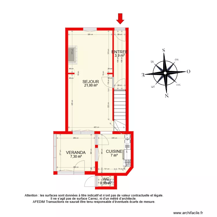 BI 8064 RDC PASCAL. Plan de 