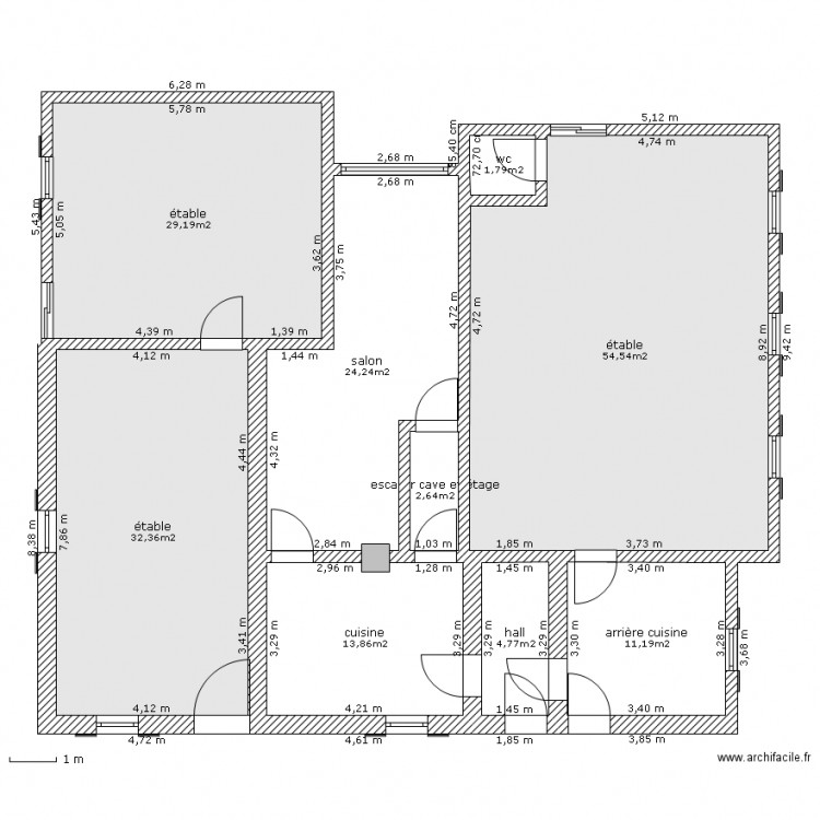 vieux roy. Plan de 0 pièce et 0 m2