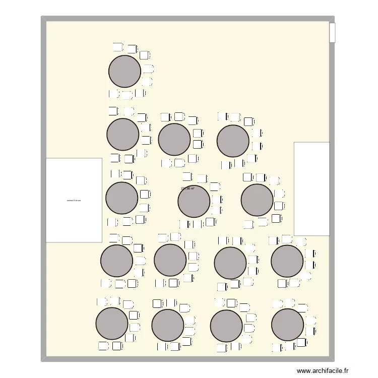 COVEA MARS 2026. Plan de 1 pièce et 272 m²