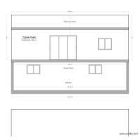 Chalet st Yrieix Façade Ouest
