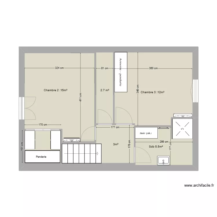 maison haut. Plan de maison haut. Plan de