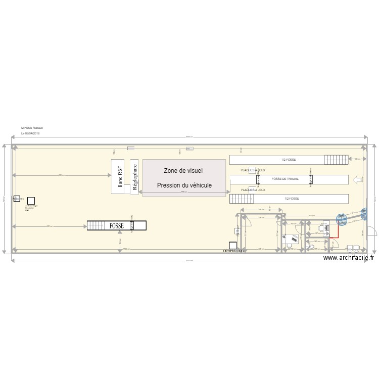 85ctvp. Plan de 0 pièce et 0 m2