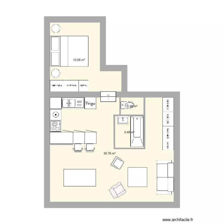 PLAN 123 place Saint L&eacute;ger 3. Plan de 