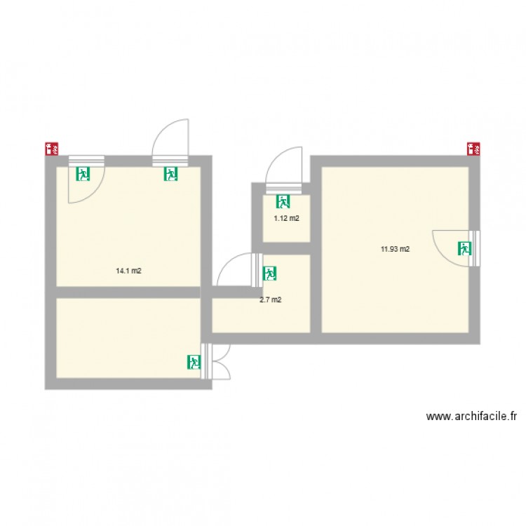 fleet e cuisine. Plan de 0 pièce et 0 m2