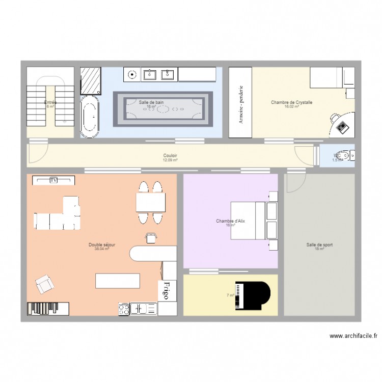 BUNKER. Plan de 0 pièce et 0 m2