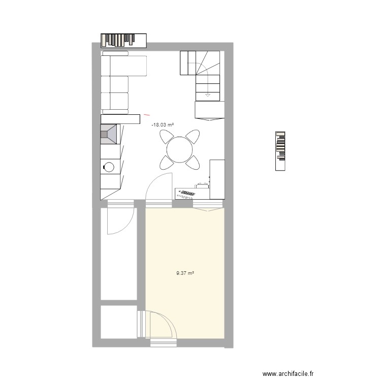 GP projet 06 19 . Plan de 0 pièce et 0 m2