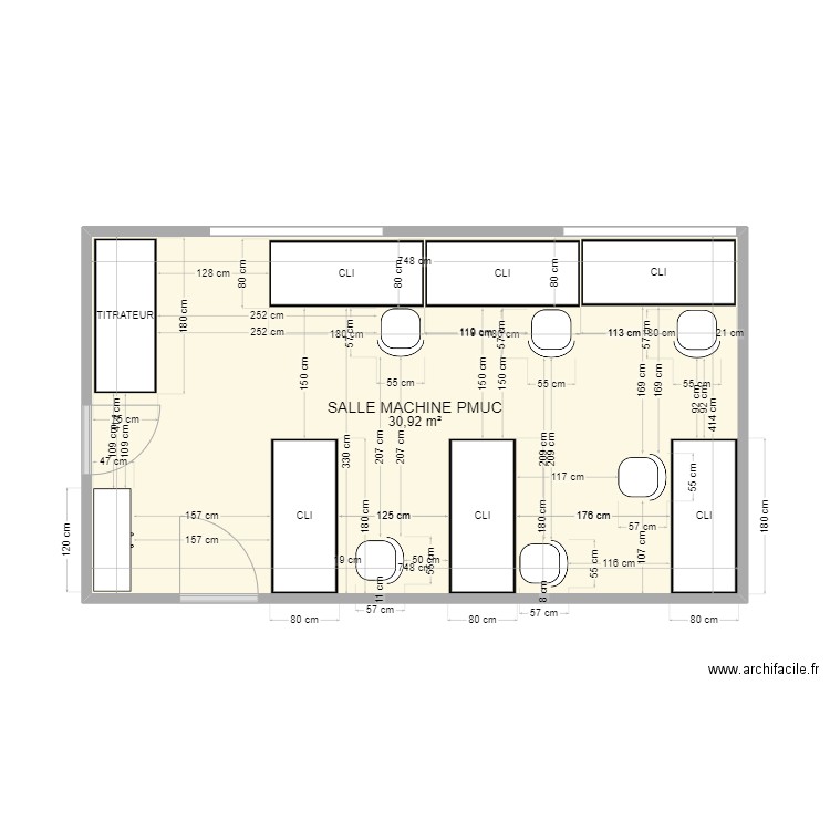 SALLE MACHINES PMUC. Plan de 0 pièce et 0 m2