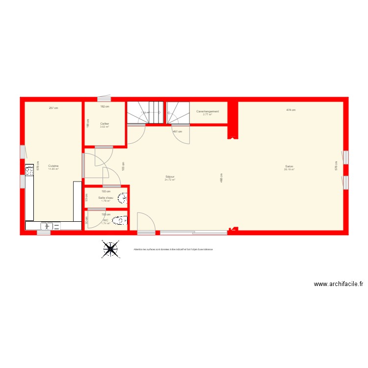 BI 4513. Plan de 0 pièce et 0 m2